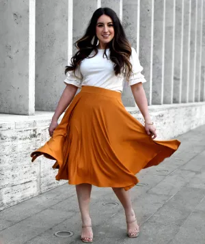 ALIYAH skirt in Mustard