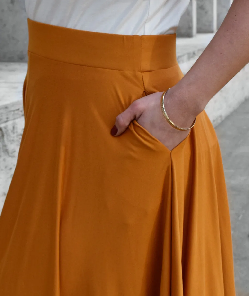 ALIYAH skirt in Mustard