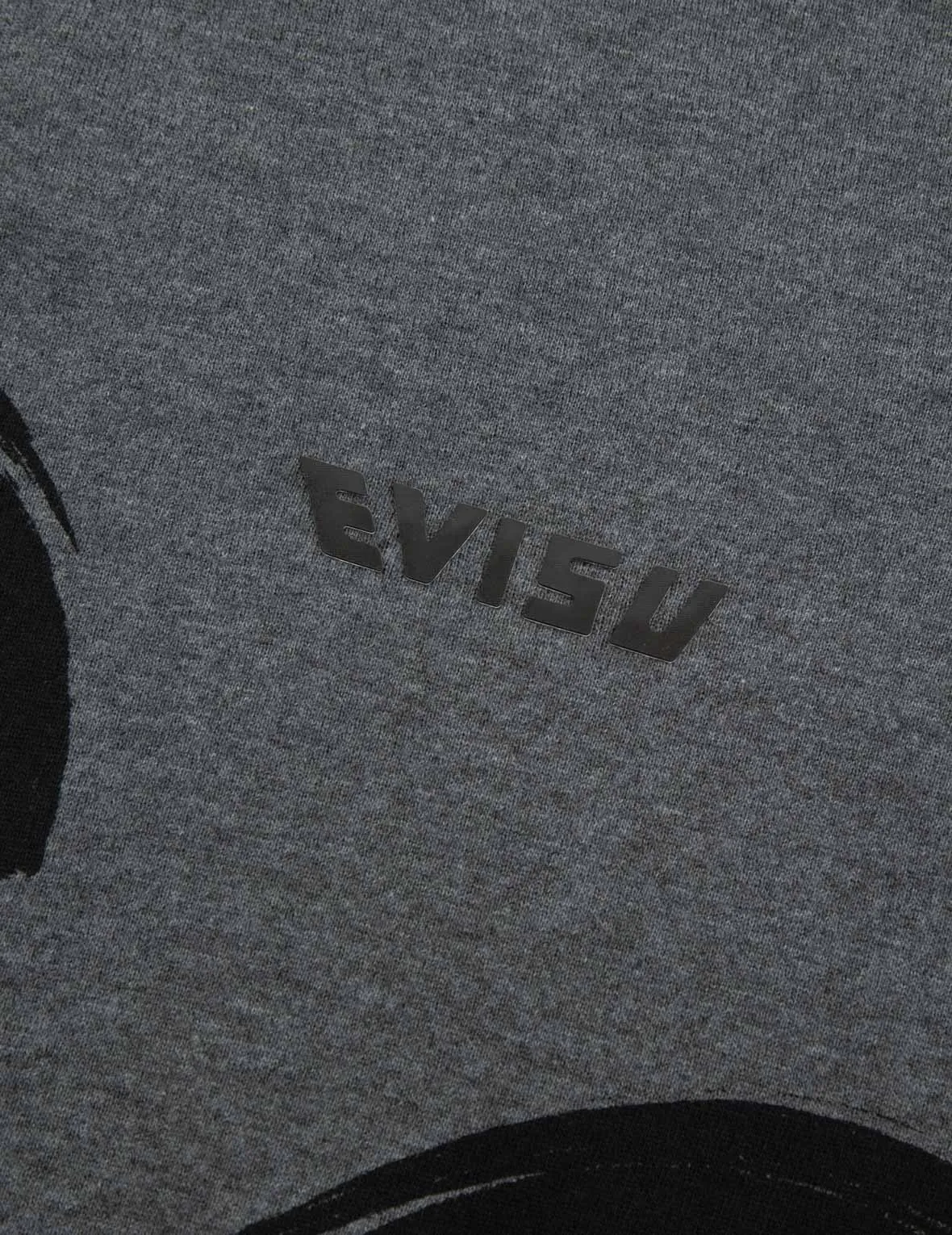 Allover Brushstroke Seagull and Logo Print Relax Fit Sweatshirt