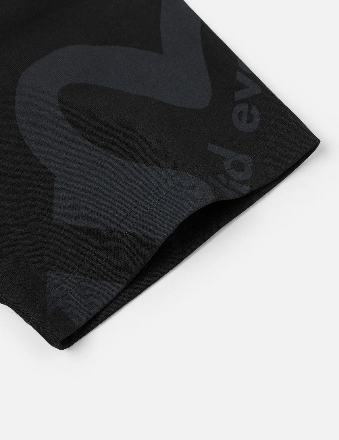 Allover Logo and Seagull Print Regular Fit T-Shirt