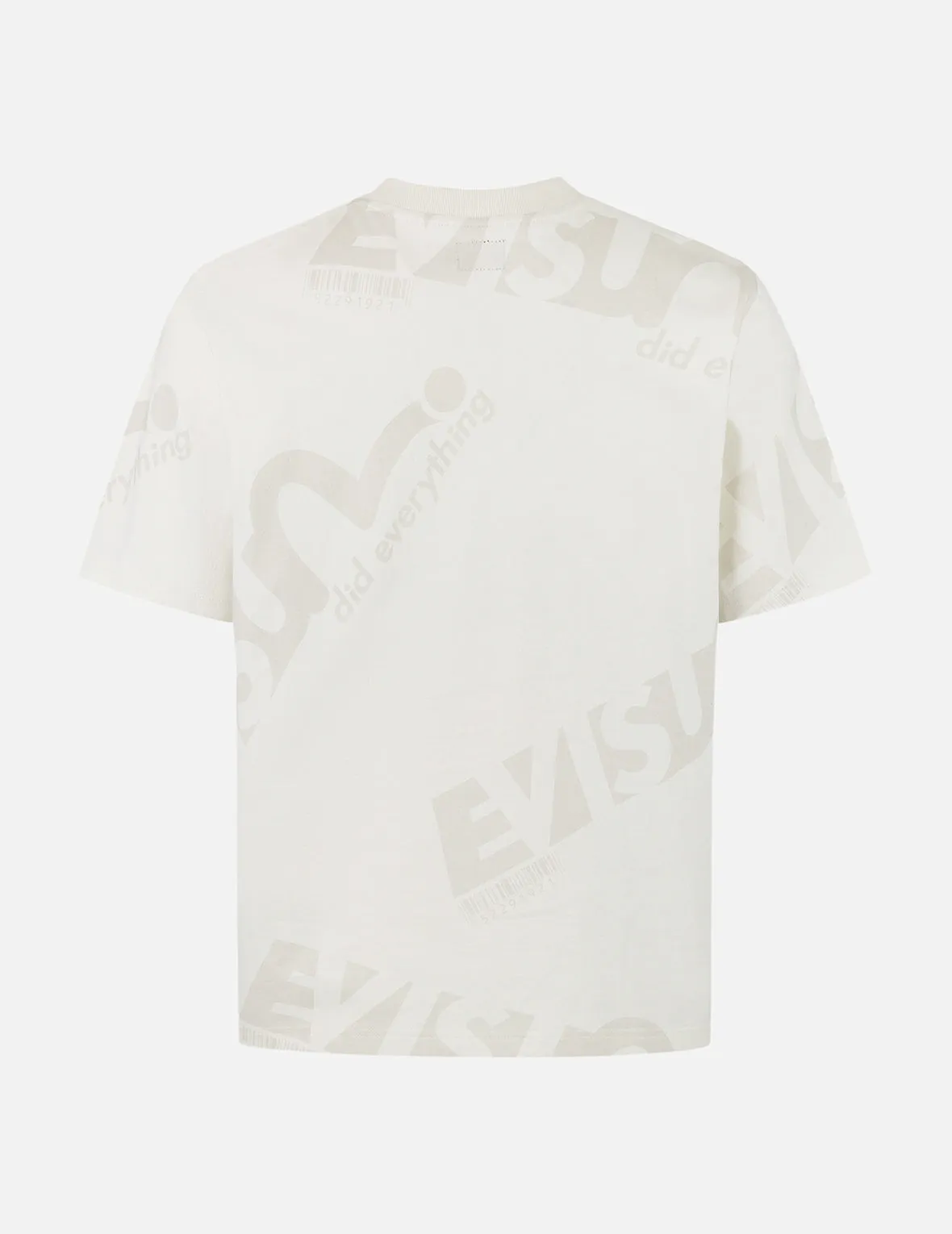 Allover Logo and Seagull Print Regular Fit T-Shirt