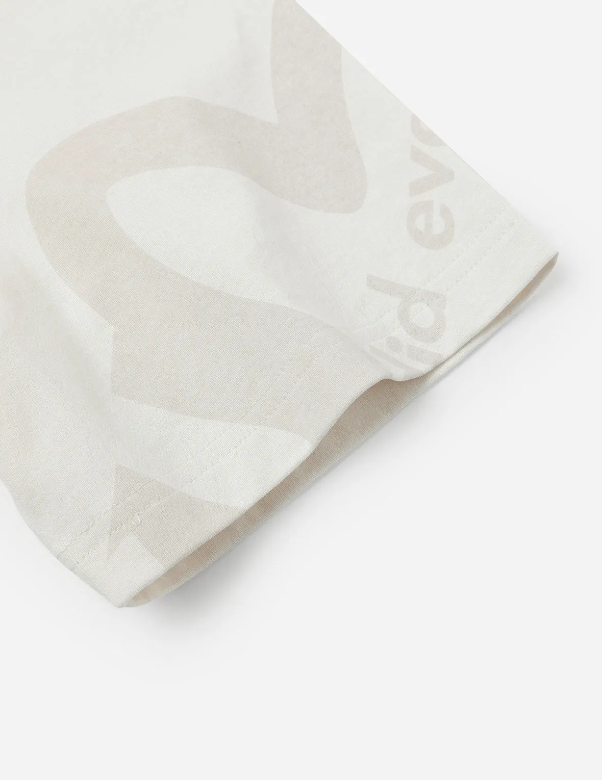 Allover Logo and Seagull Print Regular Fit T-Shirt