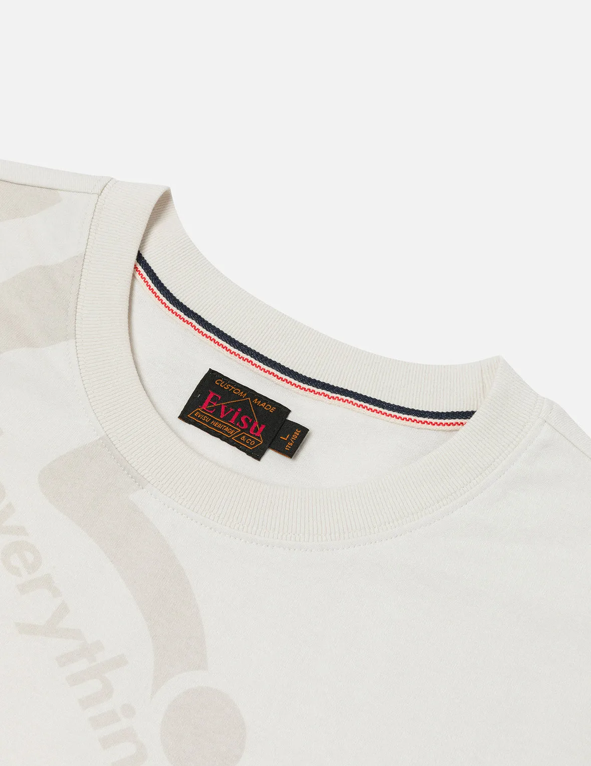 Allover Logo and Seagull Print Regular Fit T-Shirt