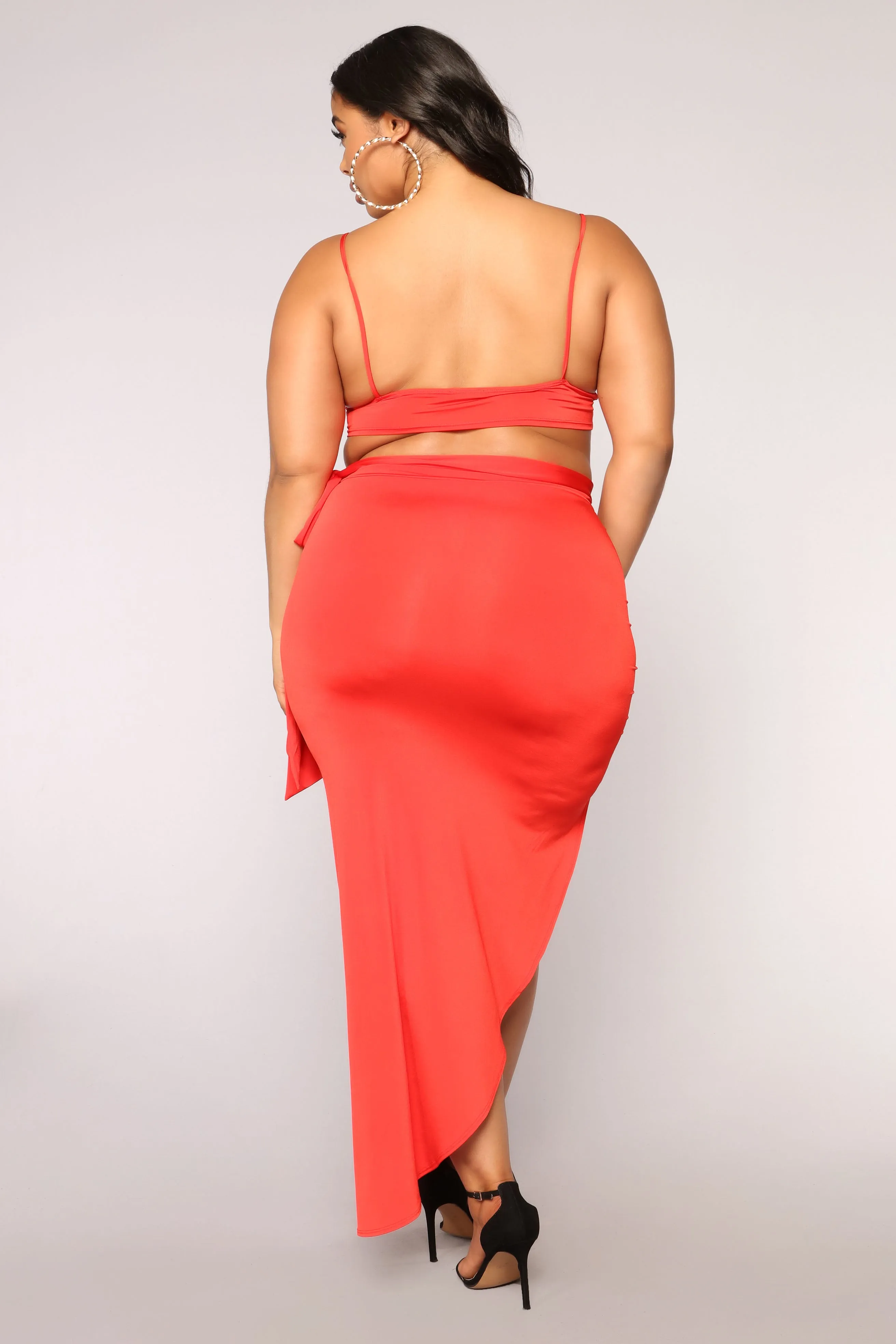 Always On Your Mind Maxi Dress - Red