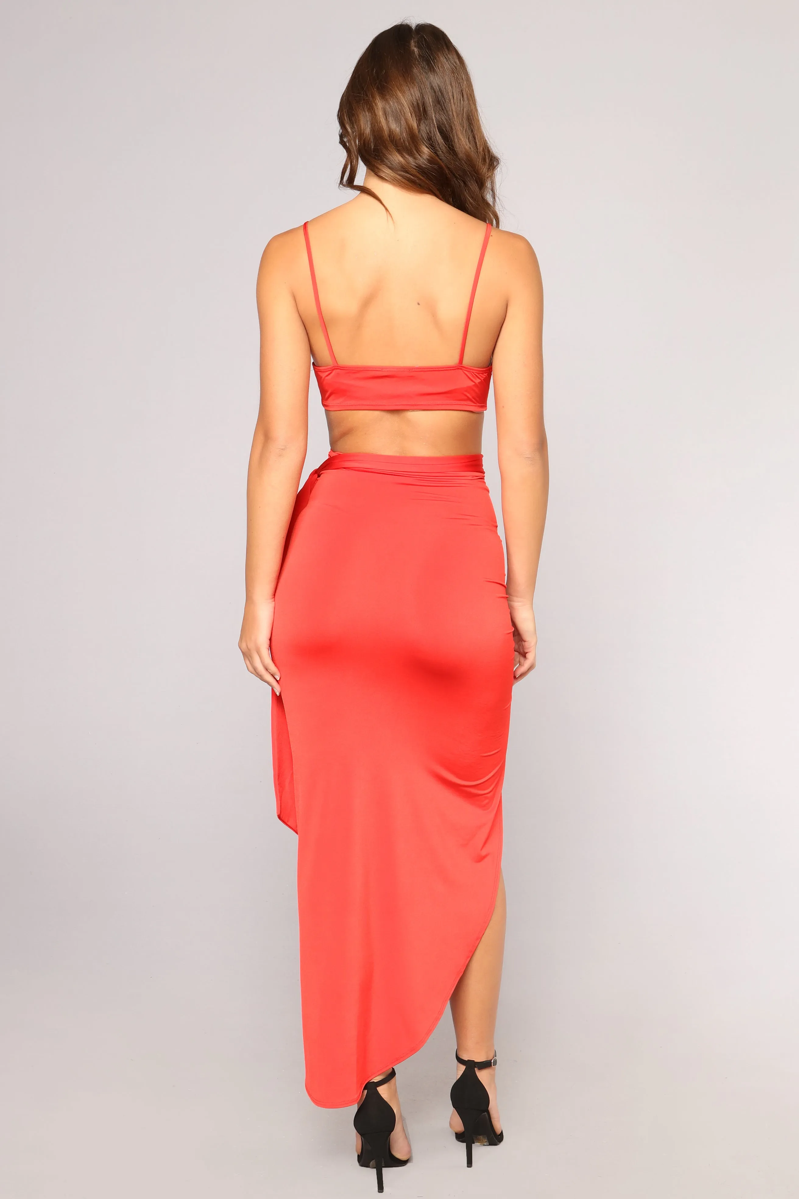 Always On Your Mind Maxi Dress - Red