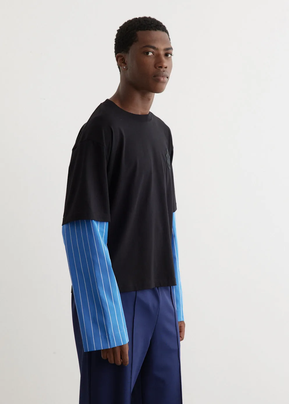 Anchor Layered Sleeve T-Shirt