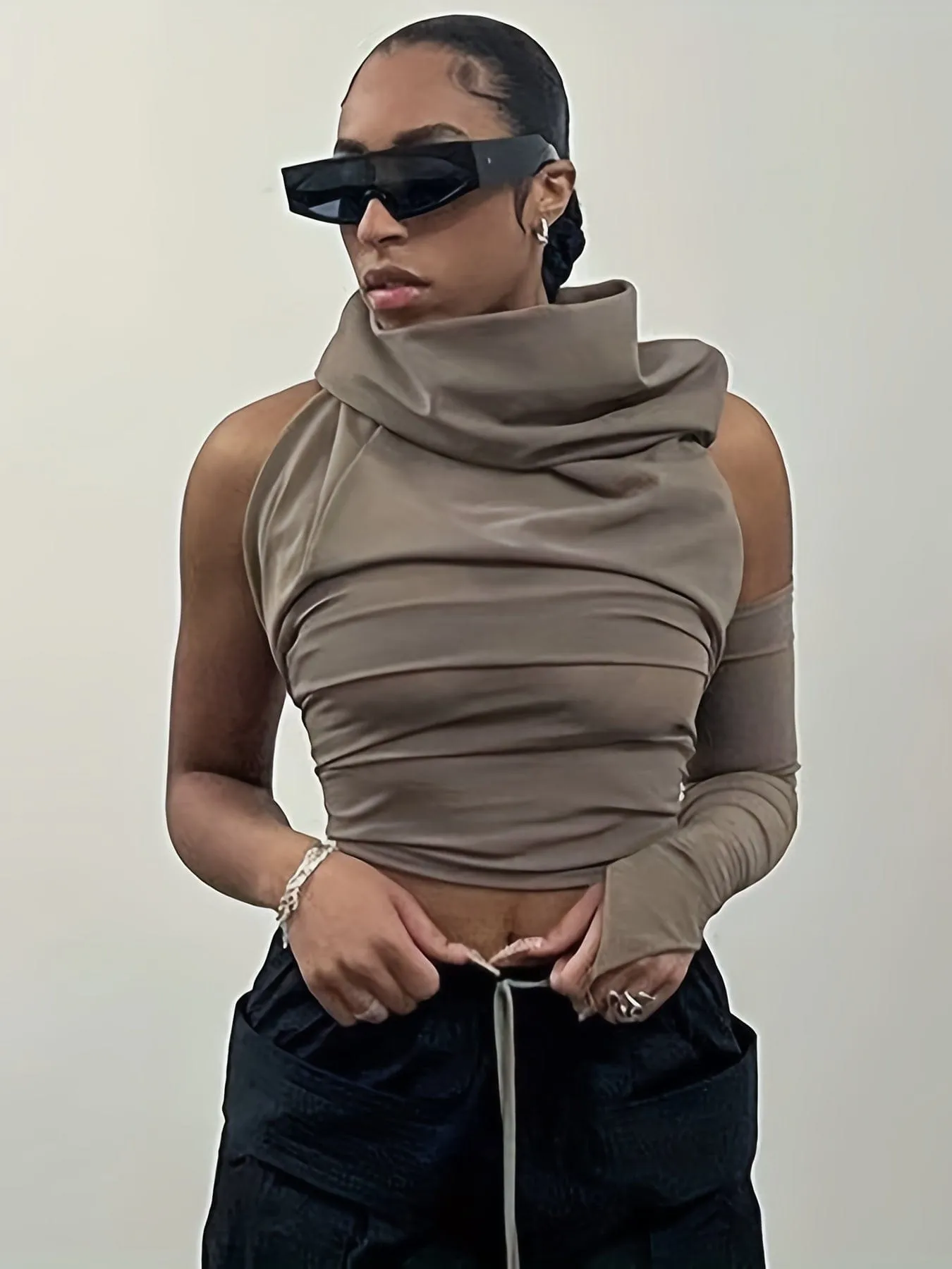 Asymmetrical Tunic Top