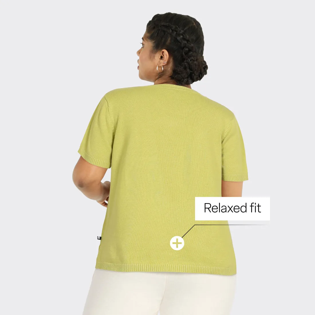 At-Ease Cotton Knit Top