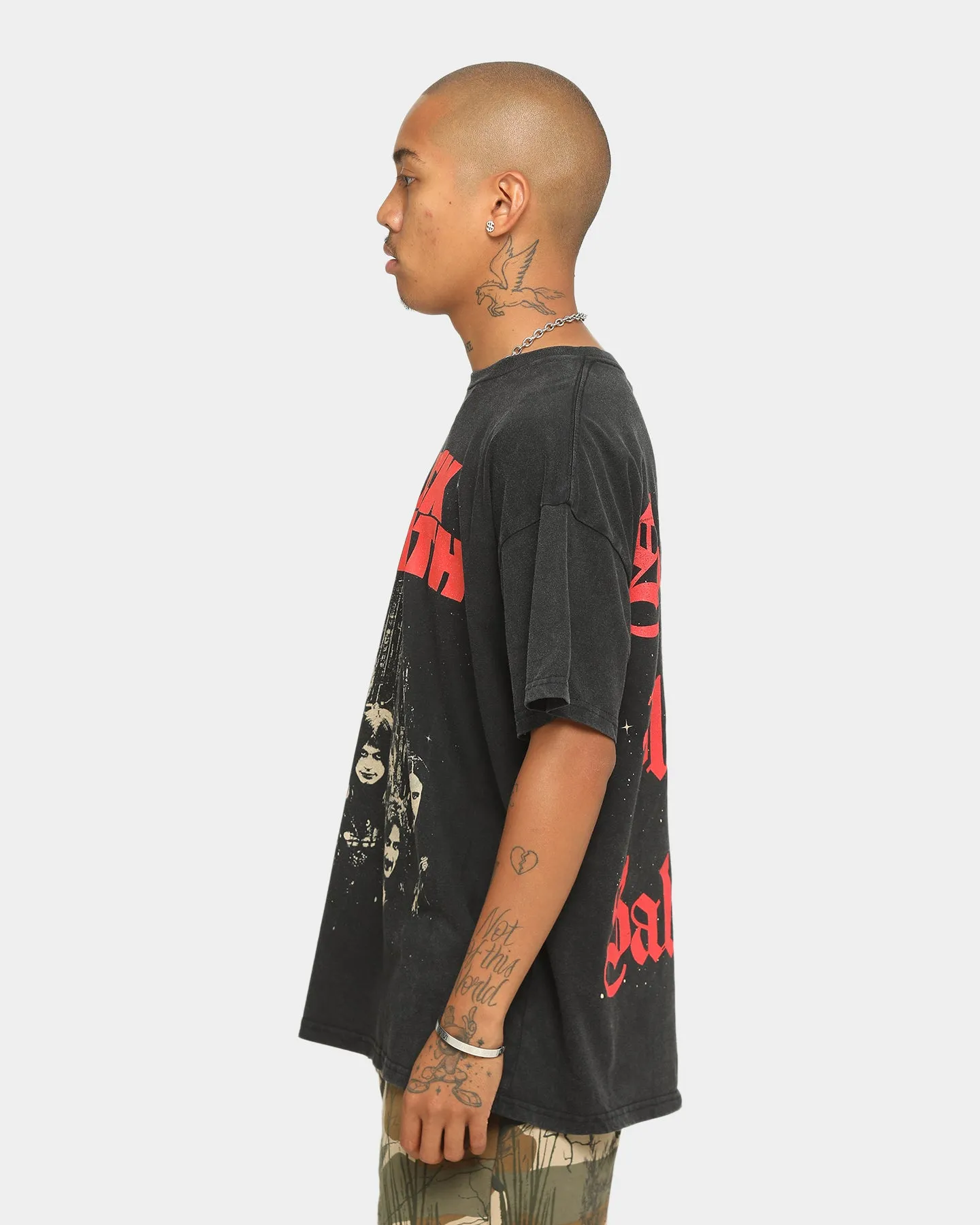 Bravado Bloody Sabbath Vintage T-Shirt Washed Black