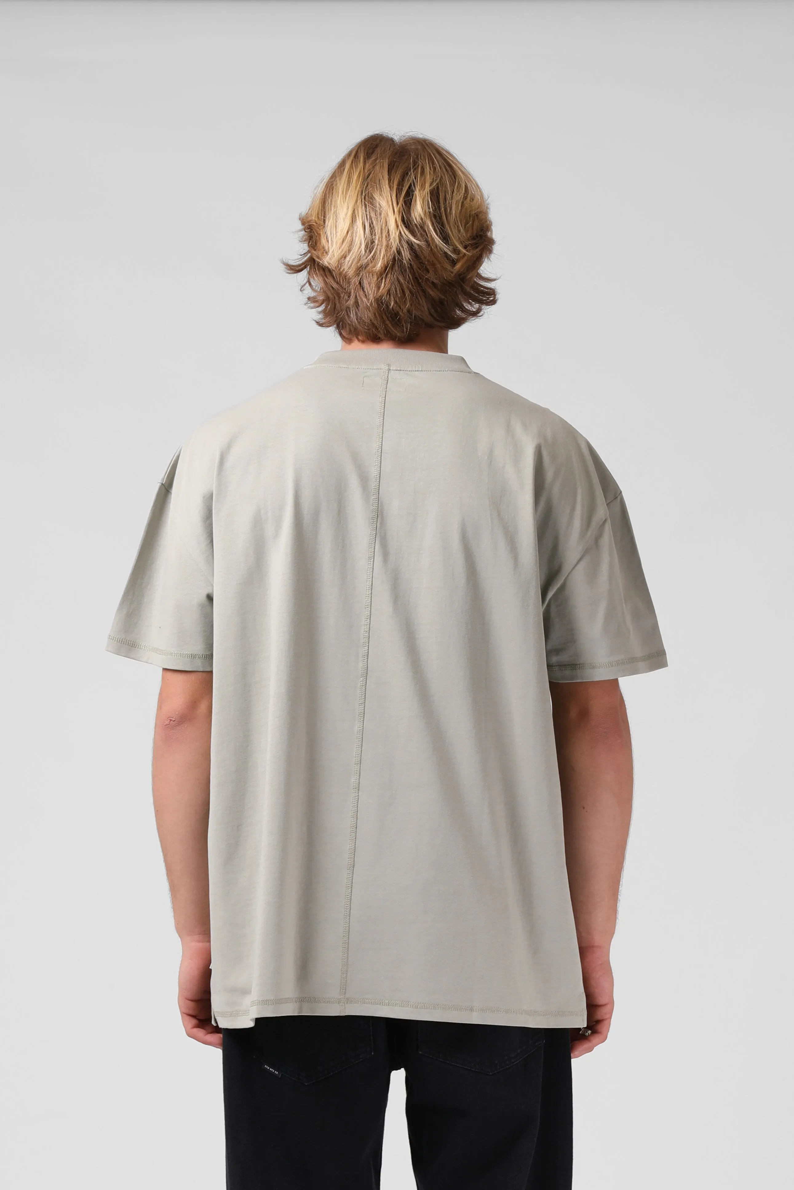 College Tee - Abbey Stone