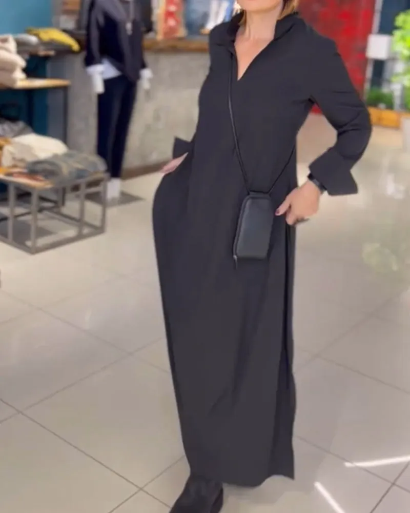Evite | Long stretch dress soft