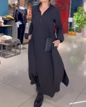 Evite | Long stretch dress soft