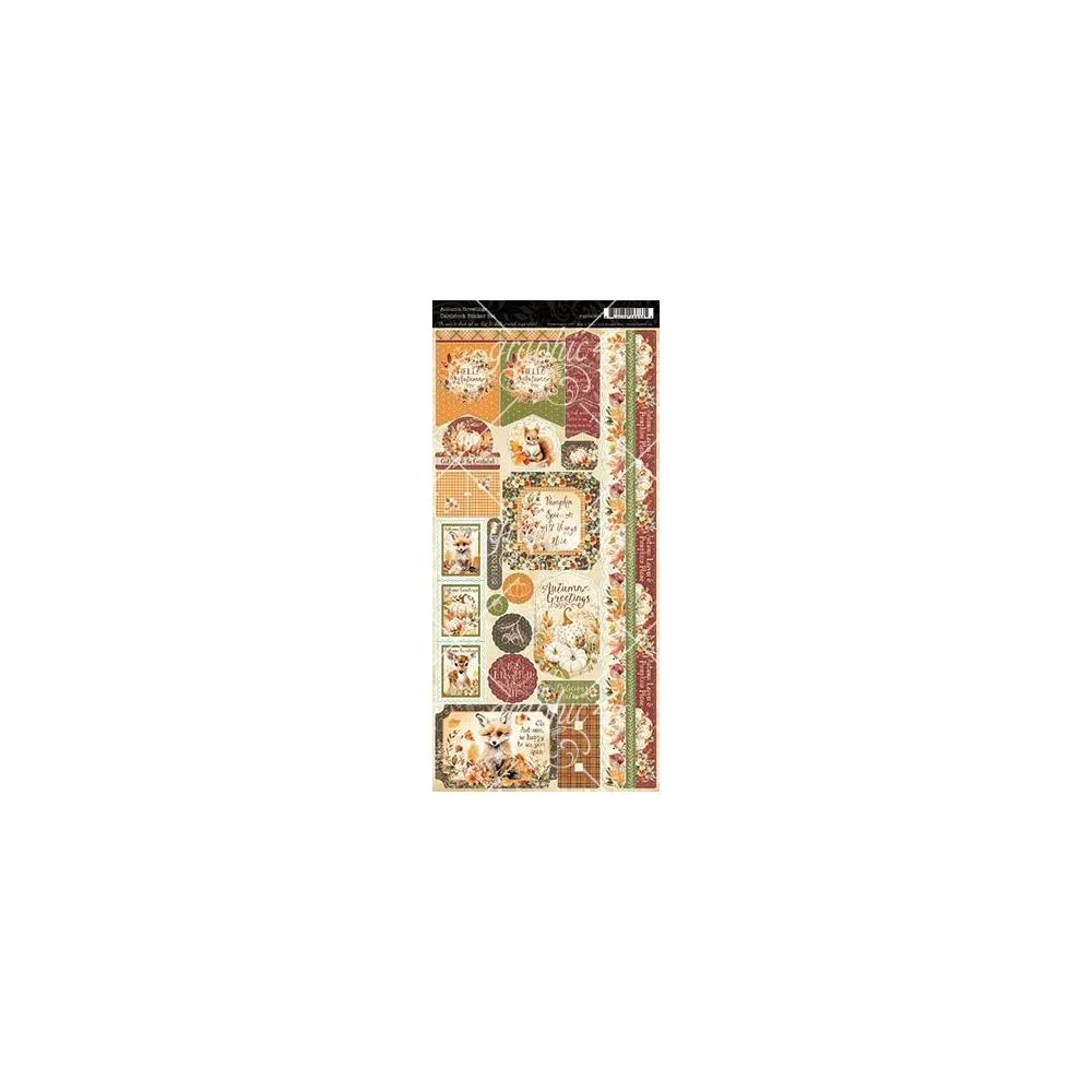 Graphic 45 Sticker Set - Autumn Greetings
