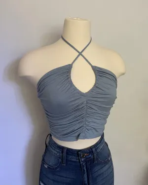 Judith Top (Denim Blue)