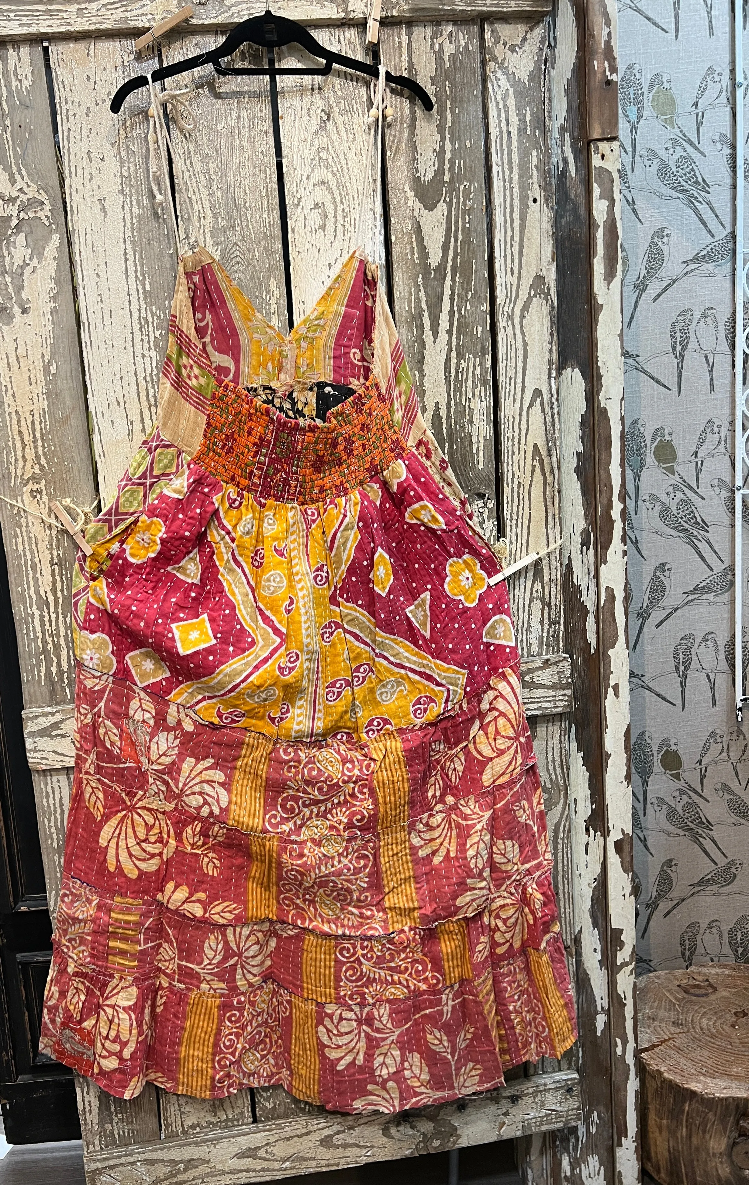 Kantha Sunrise Dress "Emily" by Jaded Gypsy
