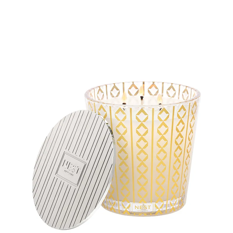 NEST FRAGRANCES | Holiday 3 Wick Candle w/ Silver Lid