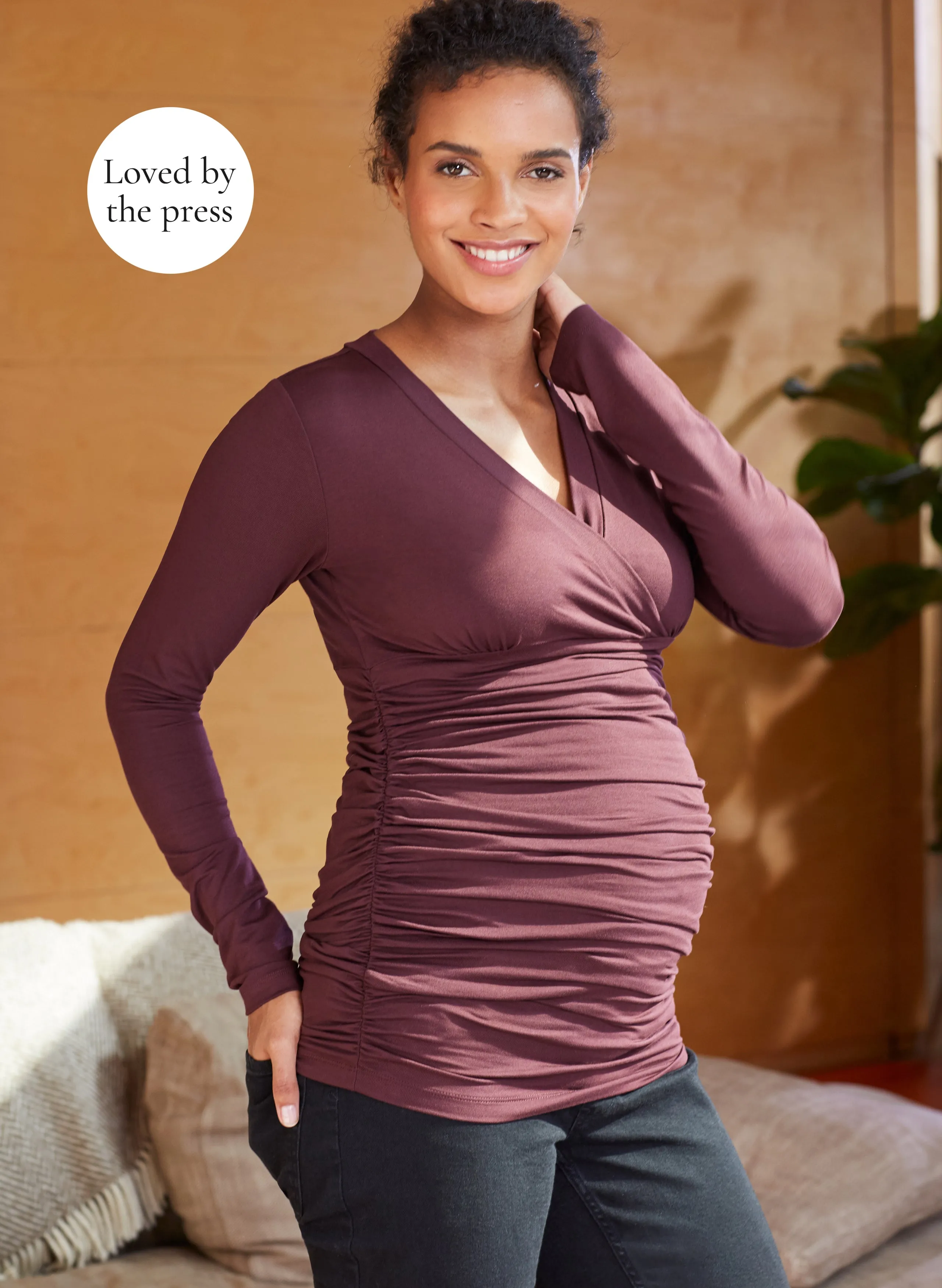 Poppy Maternity Top