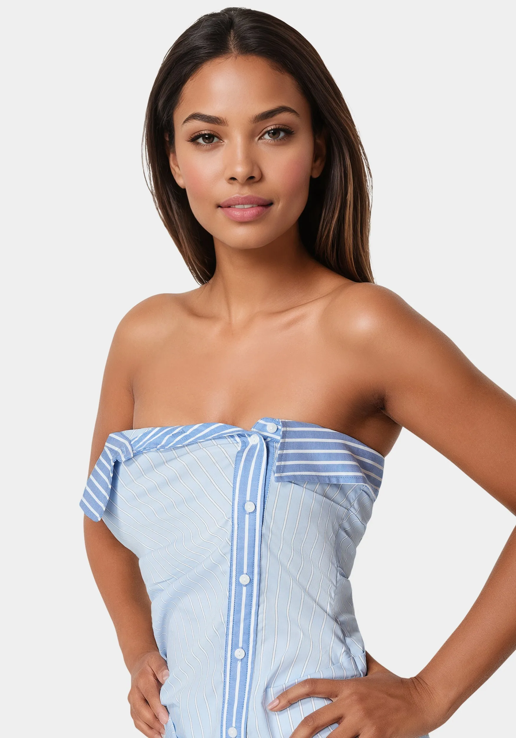 Ruched Asymmetric Top