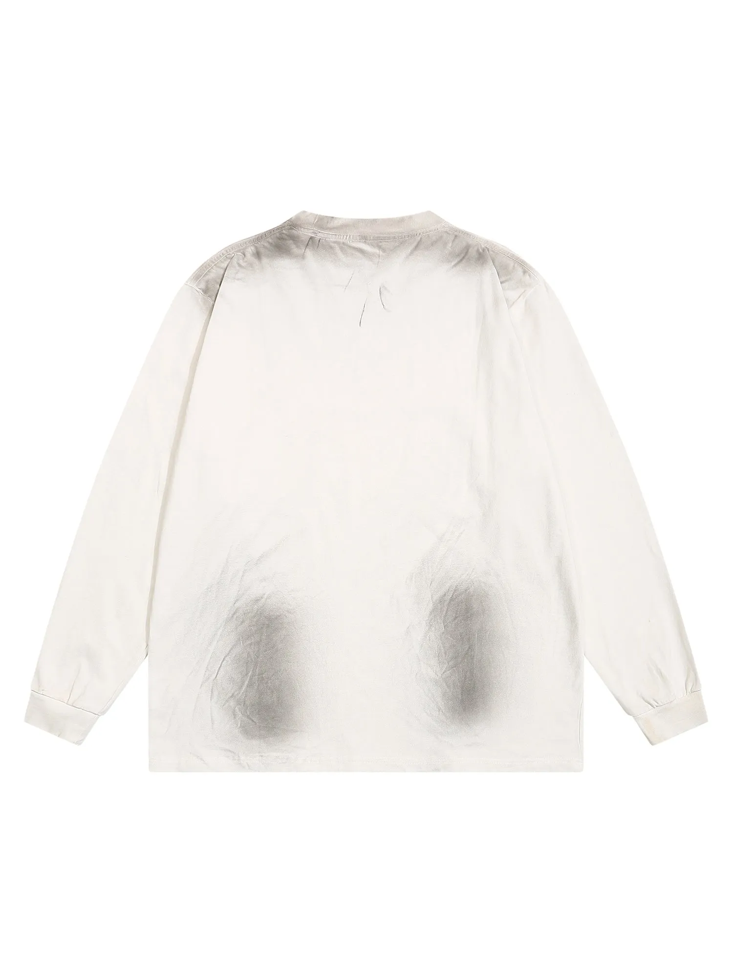 Thesupermade Printed Long-sleeved T-shirt
