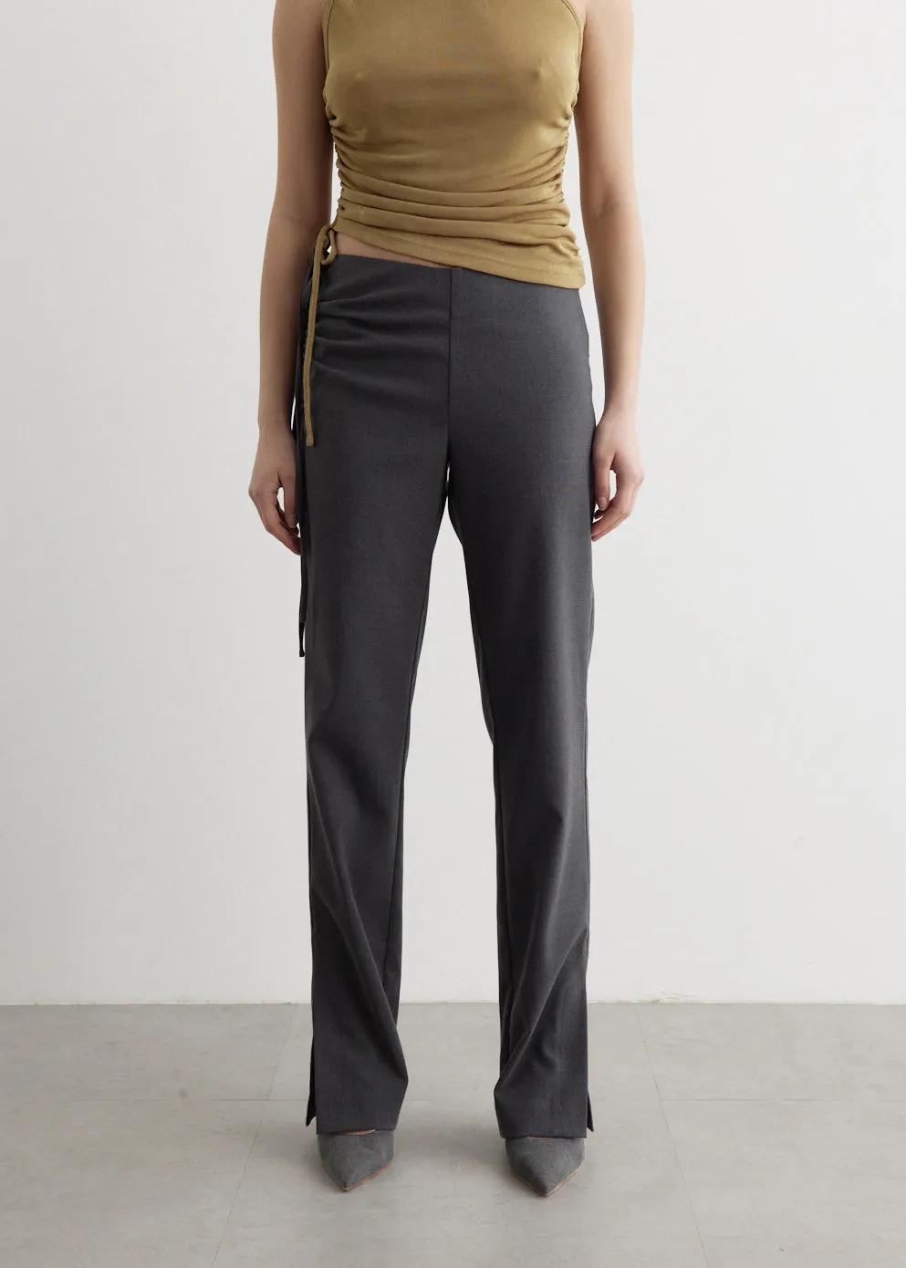 Turmoil Ruched Waist Pants