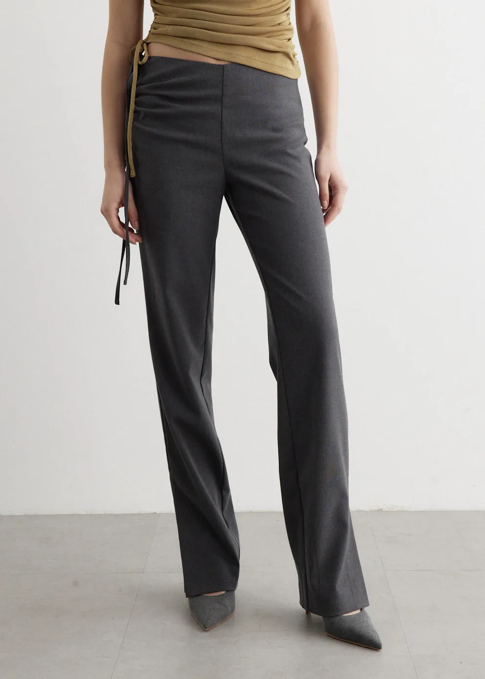 Turmoil Ruched Waist Pants