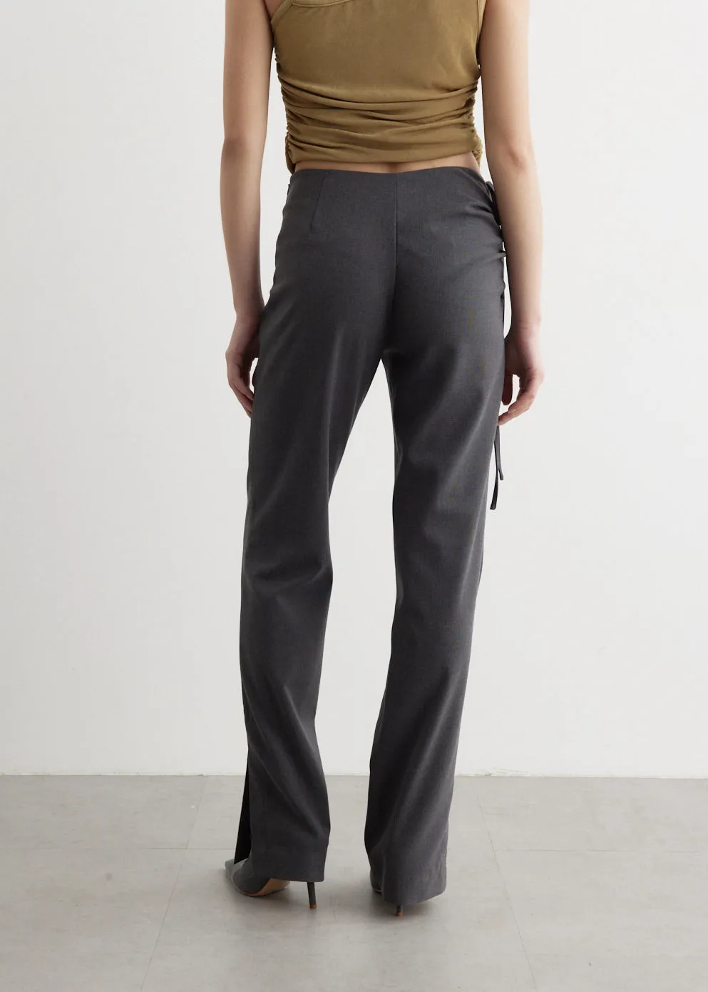 Turmoil Ruched Waist Pants