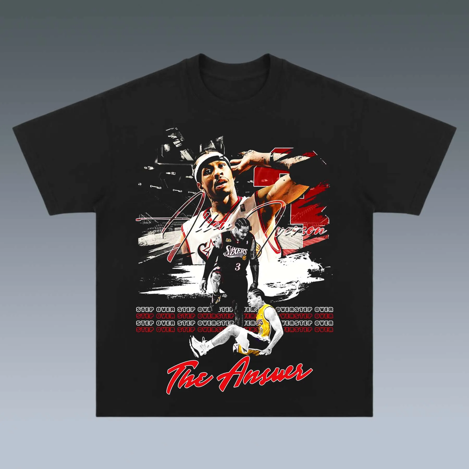 VINTAGE TEE |  AI-ALLEN IVERSON-THE ANSWER