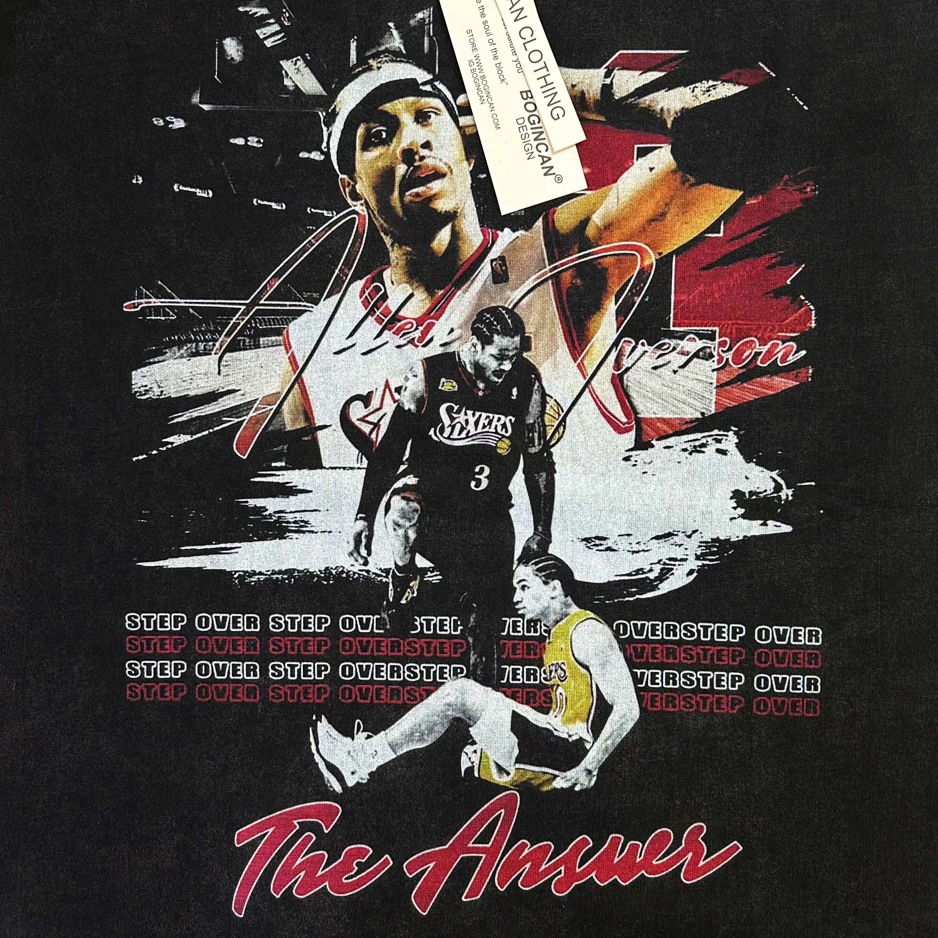 VINTAGE TEE |  AI-ALLEN IVERSON-THE ANSWER