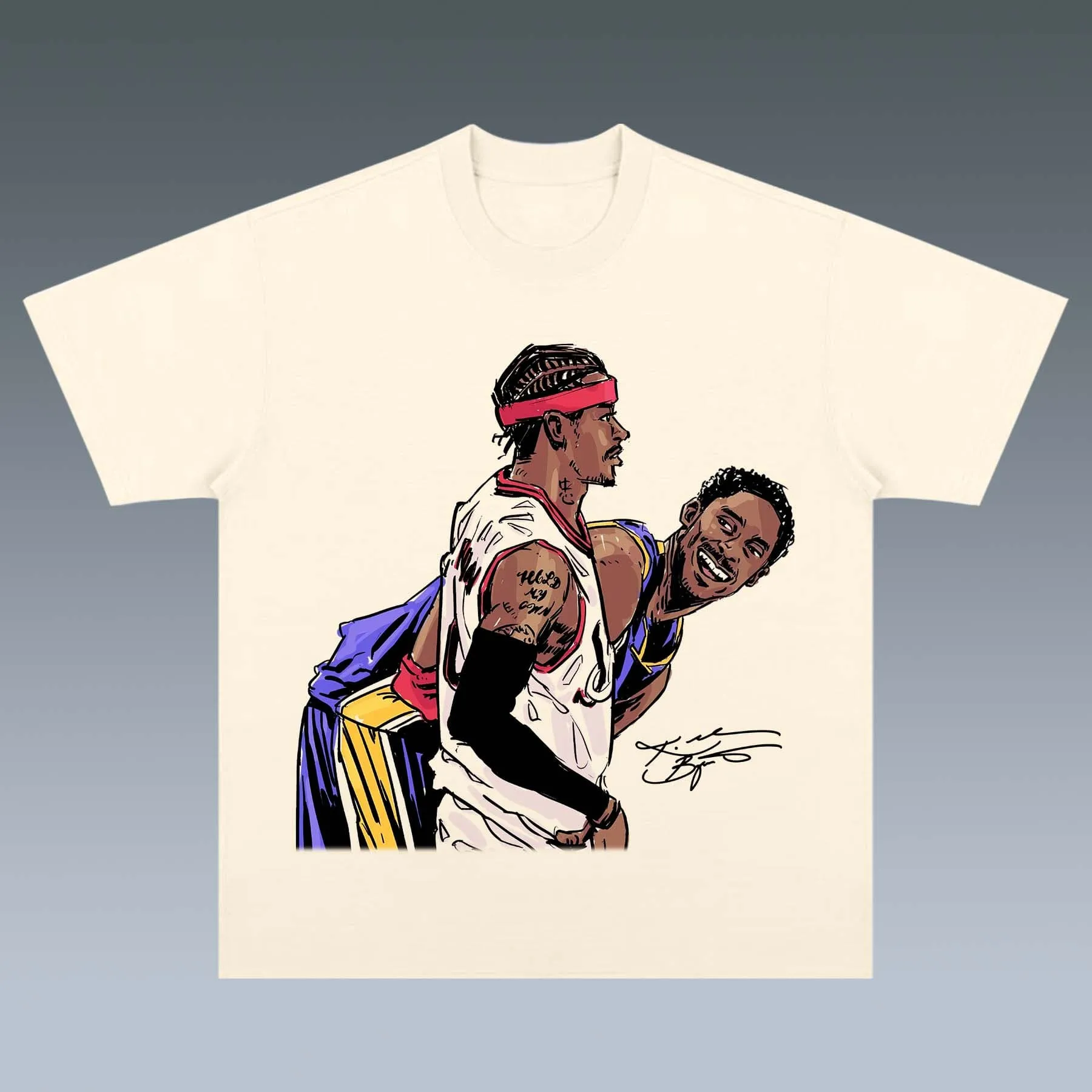 VINTAGE TEE |  KOBE & ALLEN IVERSON