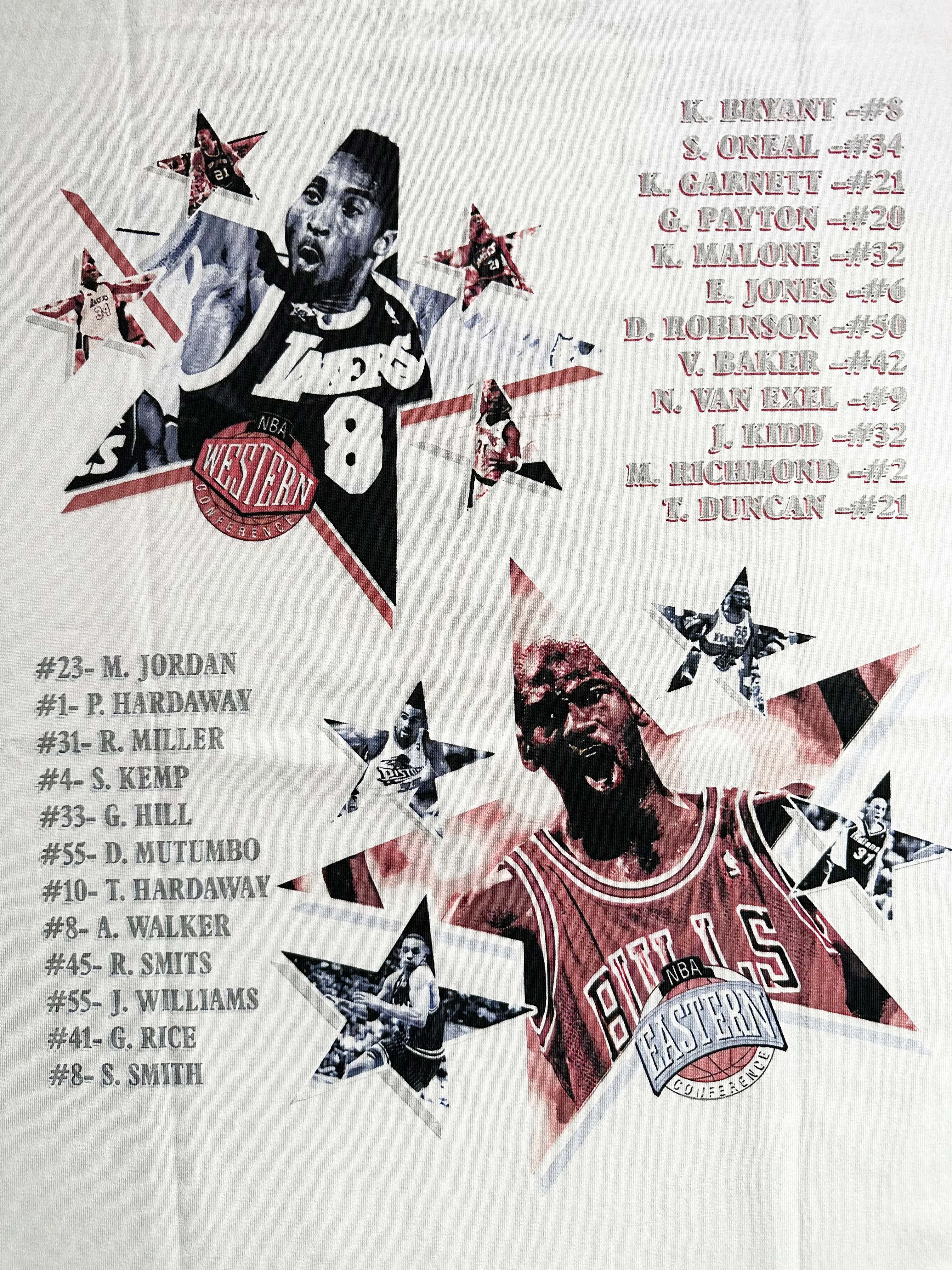 VINTAGE TEE |  KOBE& MICHAEL JORDAN